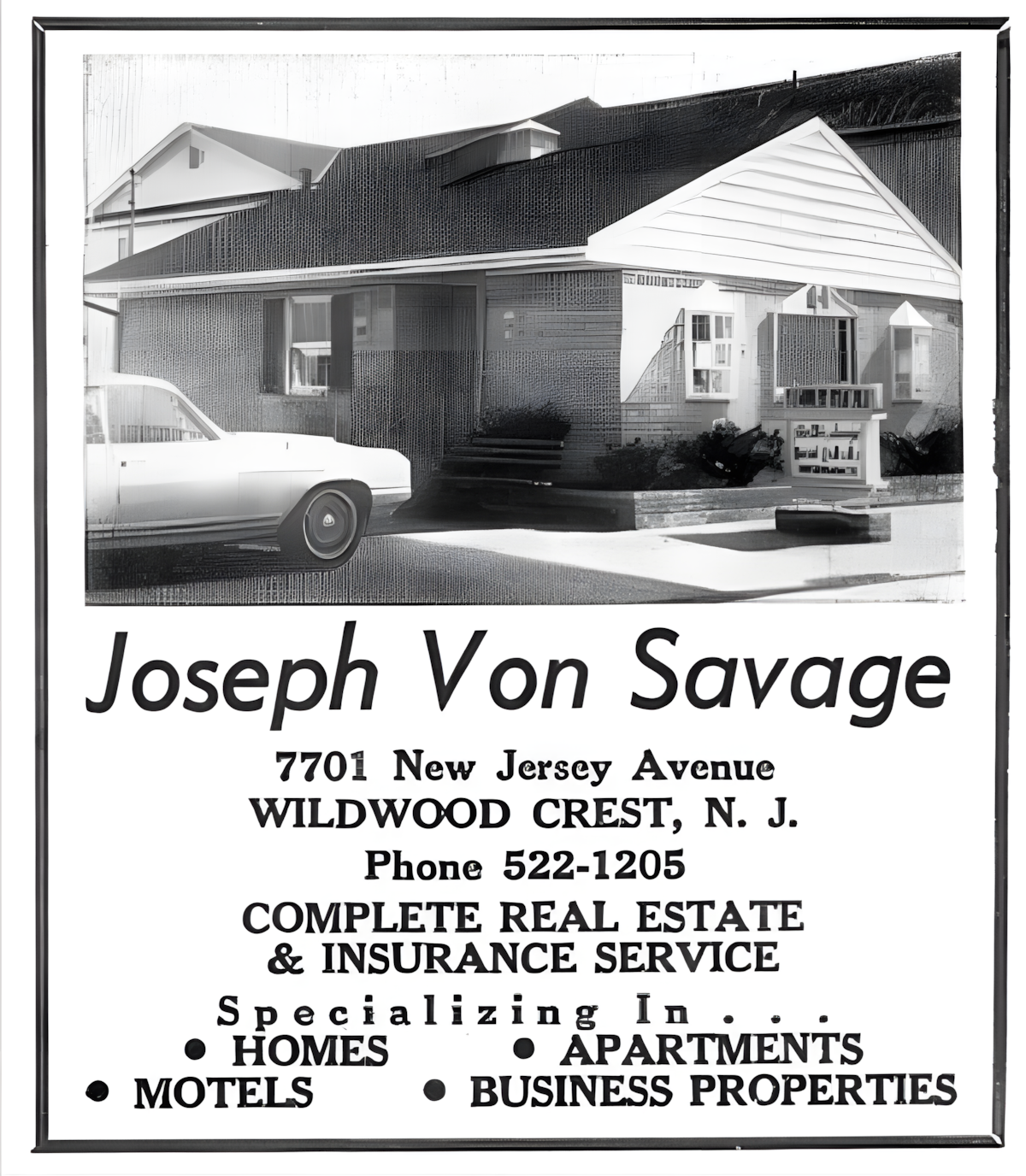 1960s Advertisement